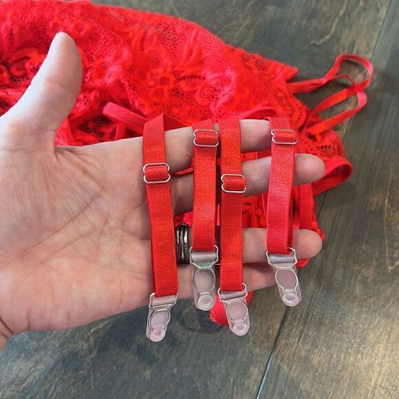 Sex Naughty See Through Bandage Halter Backless Babydoll, thong - Picture 8 of 9